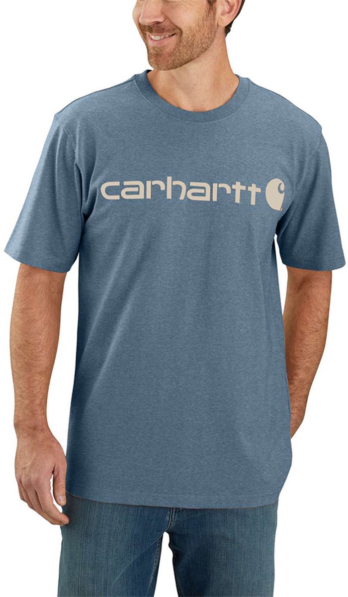 Carhartt Tk3361 T-shirt Met Korte Mouwen Blauw XS Man