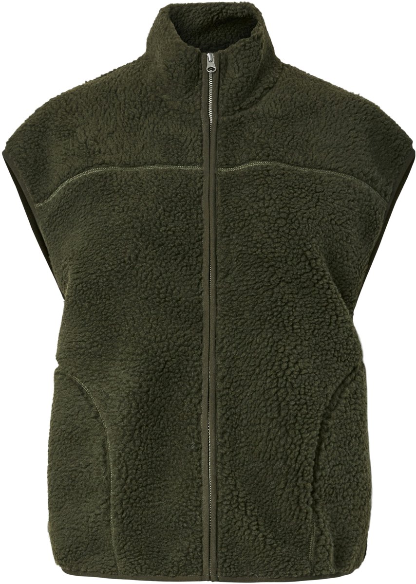 Pieces Gilet PCSADIA TEDDY
