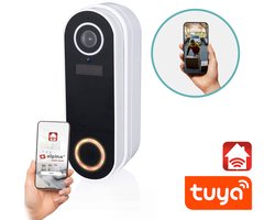 alpina Smart Home Draadloze Video-Deurbel met Camera - Batterij - Zonder abo - 1080p