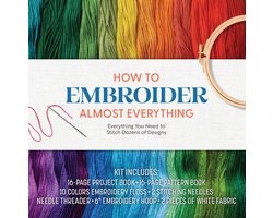 How to Embroider Almost Everything