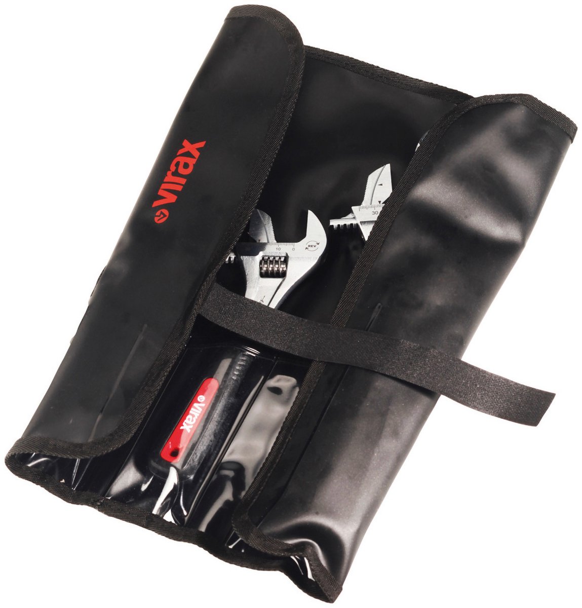VIRAX omkeersleutel 6-8-10 in stoffen etui - 17039