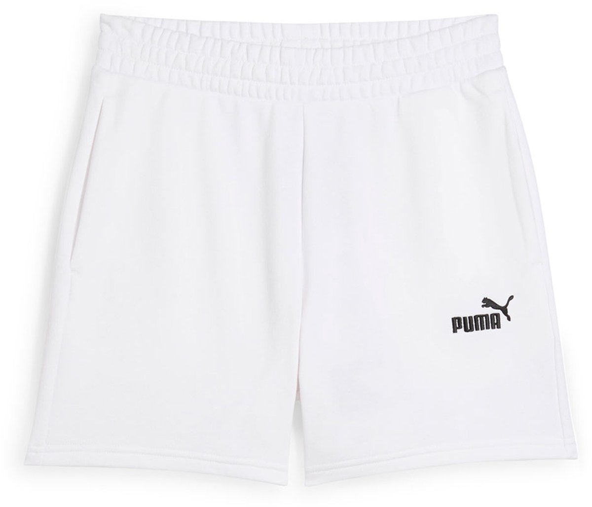 Puma Select Ess Small No. 1 Logo 5´´ Korte Sportbroek L Vrouw Wit