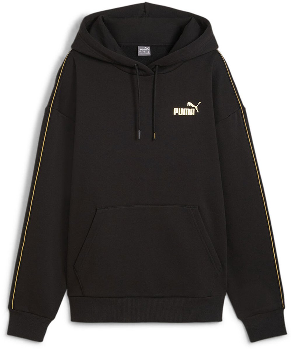 Puma Ess Tape Minimal Hoodie S Vrouw Zwart