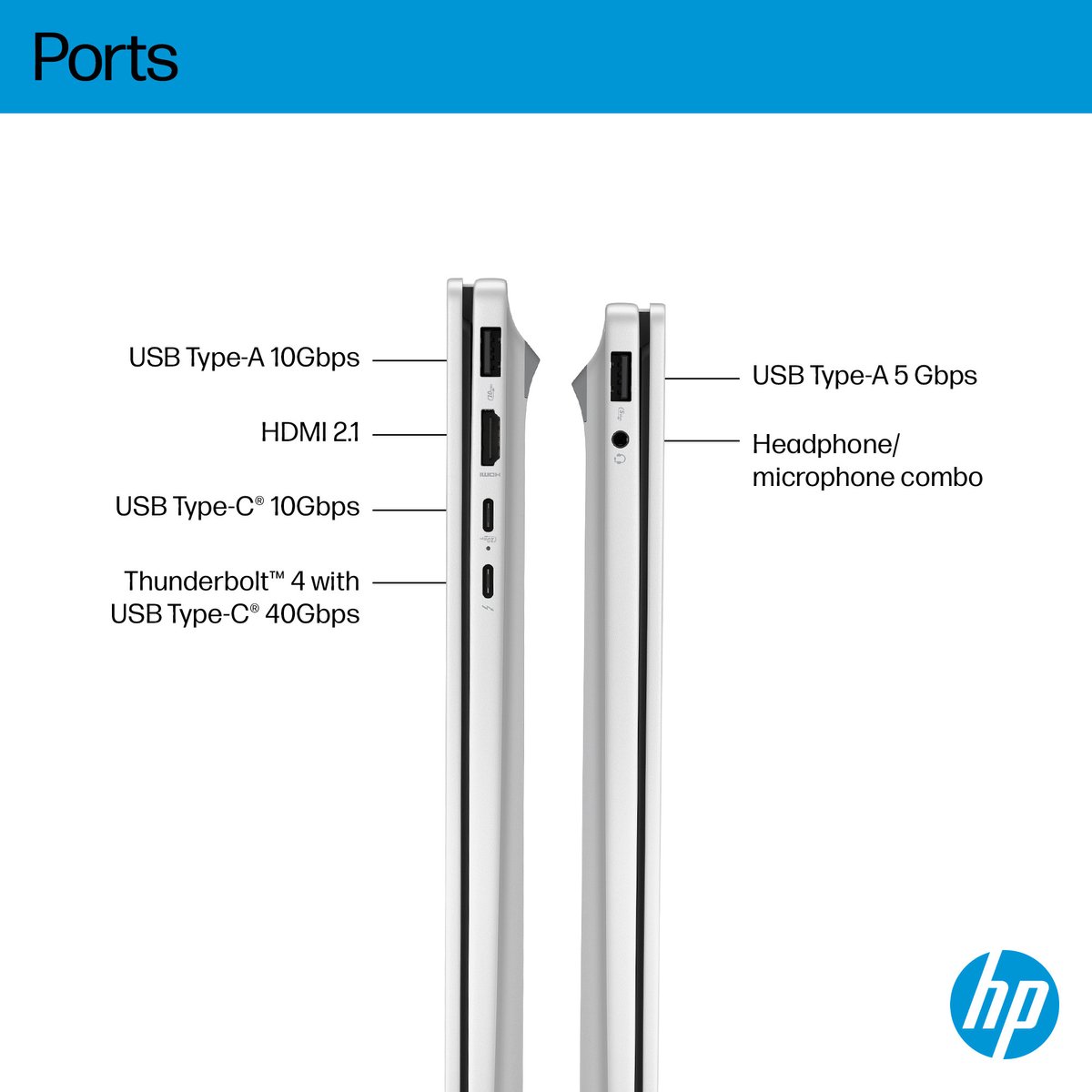 HP OmniBook 7 AI 16-ay0772nd - Creator Laptop - 2K OLED - Intel® Core™ Ultra 7 Processor 255H - 16 inch - 1,91 kg - 120 Hz — afbeelding 6
