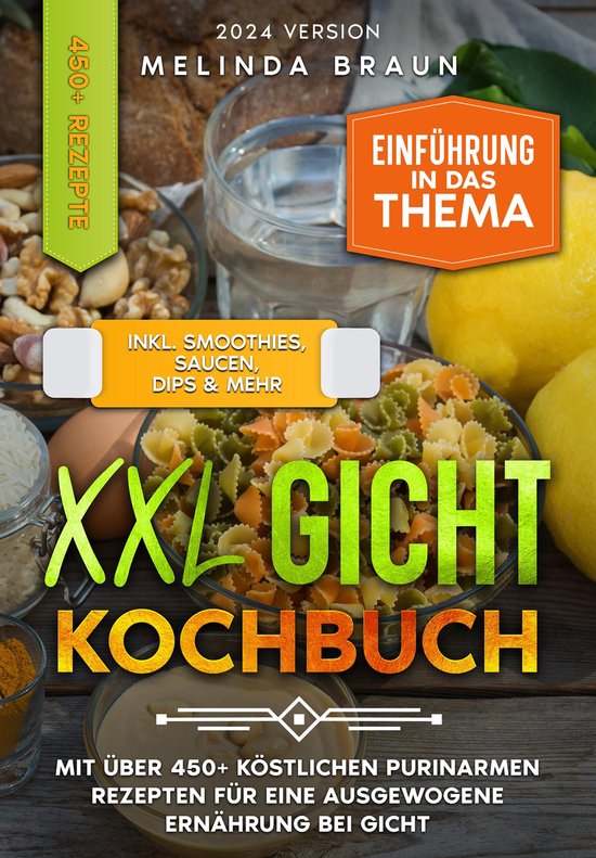XXL Gicht Kochbuch - cover