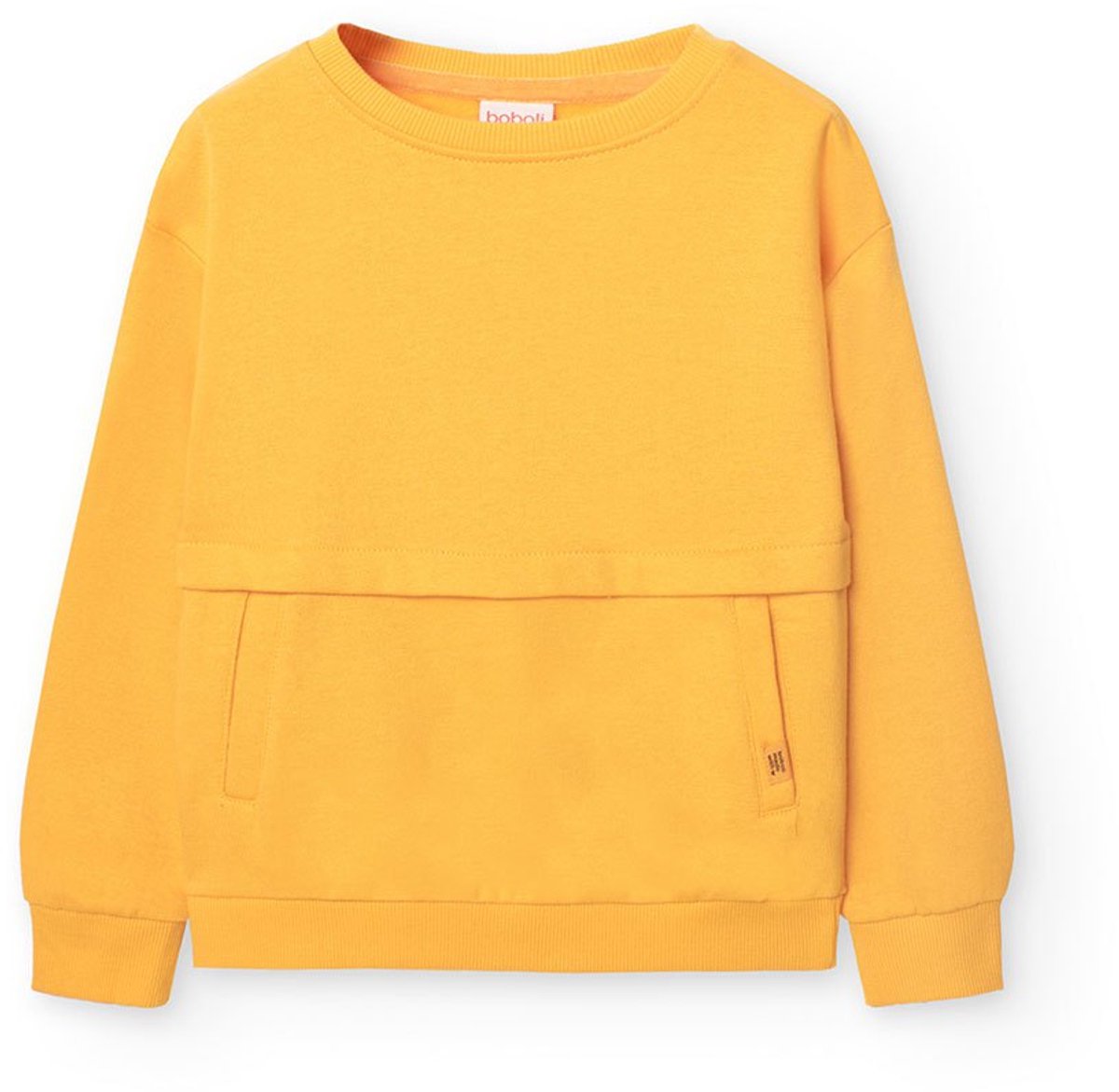 Boboli Fleece Flame Trui Geel 4 Years Meisjes