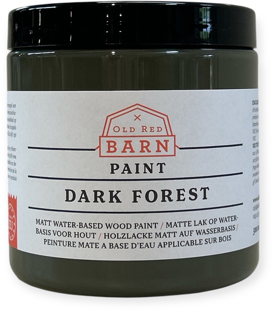 Old Red Barn Paint - Meubelverf - DARK FOREST - 500 ml - ORB Paint -