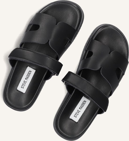 STEVE MADDEN Missile-E Cuir Noir