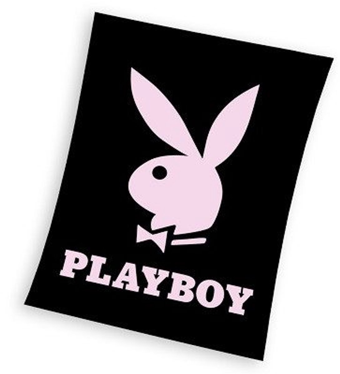 Playboy fleece deken 150 x 200cm