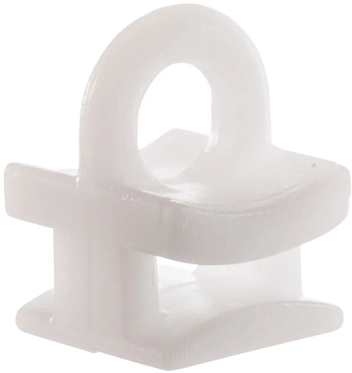 gordijn runners glijders breedspoor - met 6 mm gleuf) rail 10 stuks