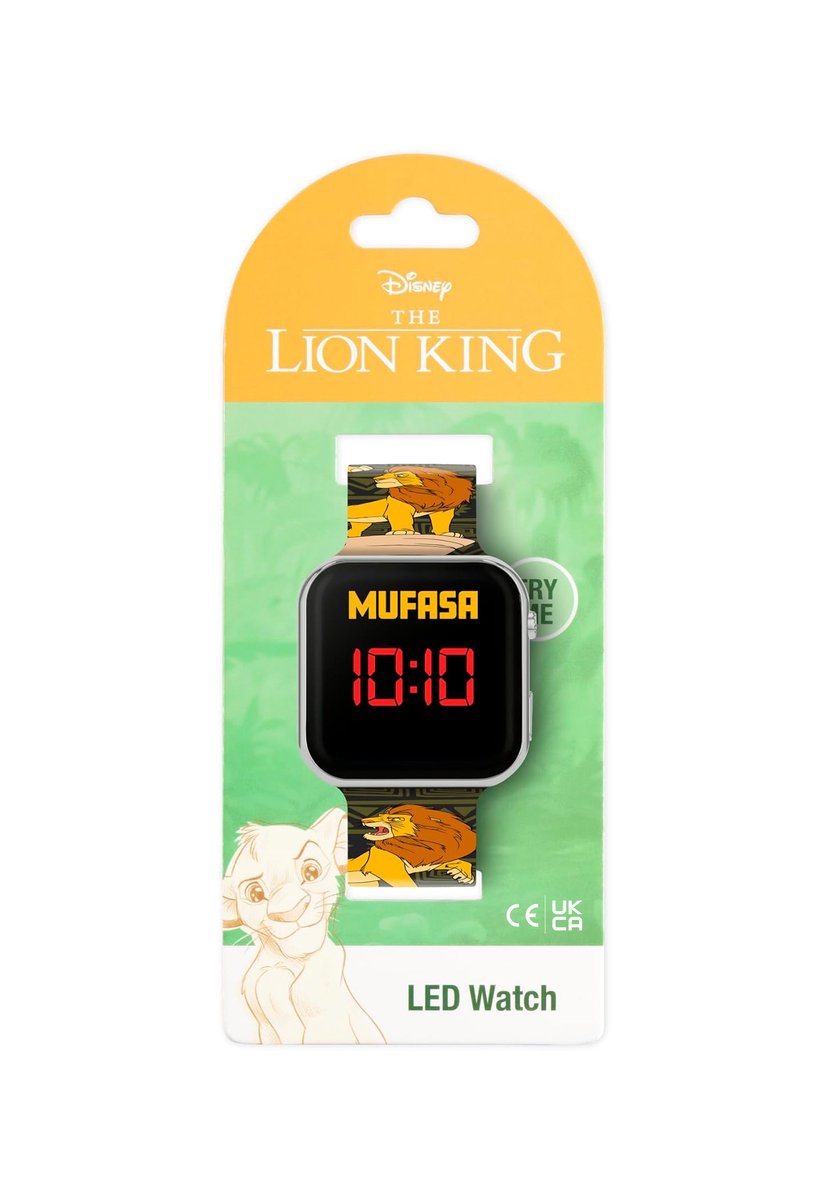 Disney Lion King Mufasa LED Horloge
