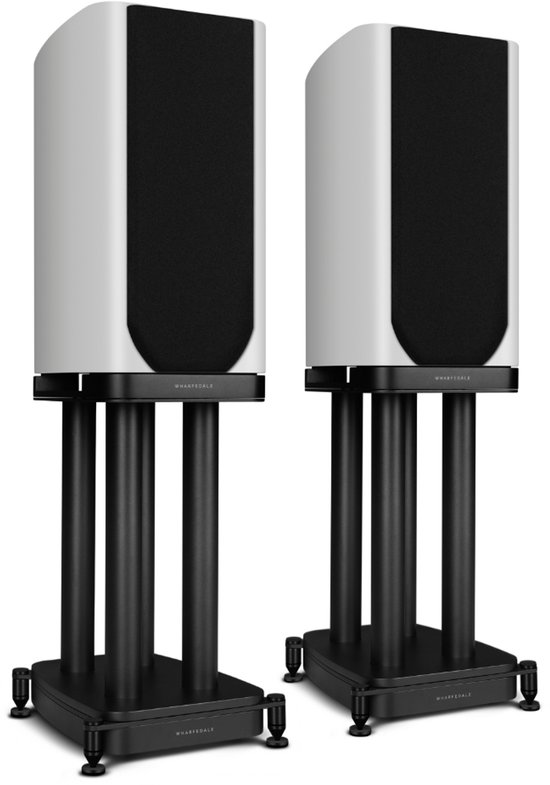 Wharfedale EVO 5.2 Boekenplank Speakers met stands - Hifi Stereo Set - Passieve Speaker - 3-Weg Luidsprekers - Wit — afbeelding 2