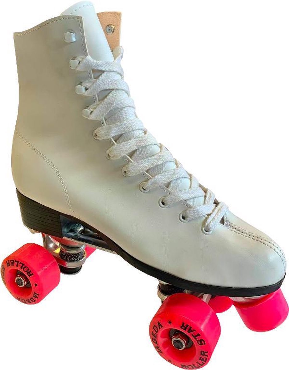 ROLLER DERBY U-965 – Rolschaatsen – Roller Star – Retro – Wit – Maat USA 9 – Maat 41