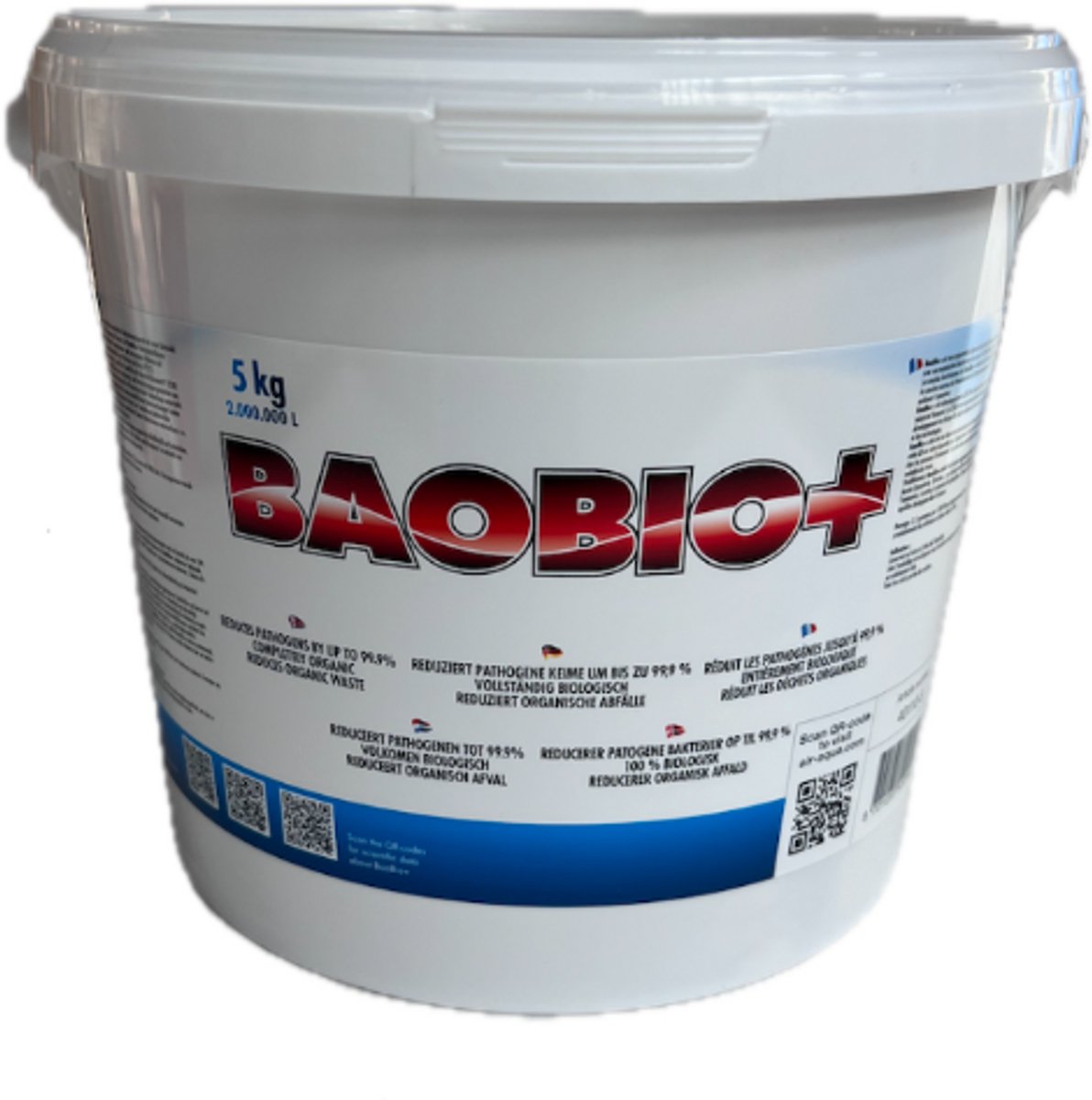 Air Aqua BaoBio+ 5000 gram (2.000.000 liter)