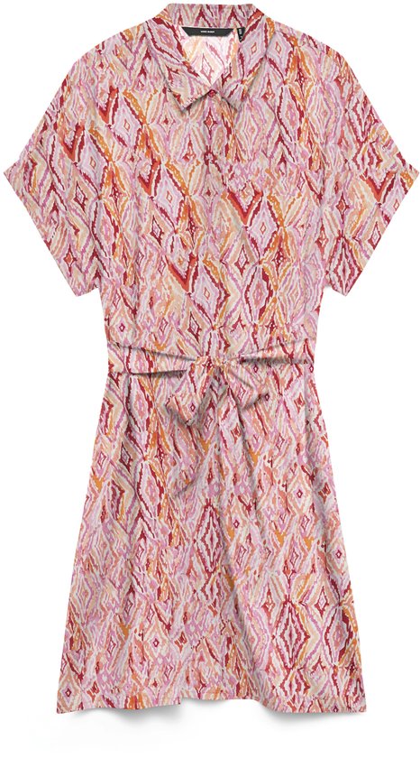 VERO MODA - VMEASY JOY S/S SHIRT DRESS WVN GA - Dames - Mini jurken