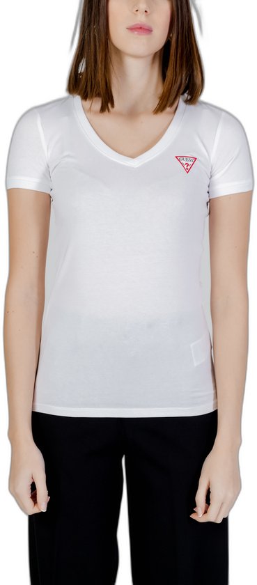 VNeck ShortSleeve Tee Wo - White Tops