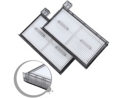 2 reservefilters geschikt voor accessoires van de Eufy robotstofzuiger X8pro