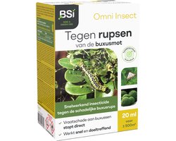 BSI - Omni Insect - Buxus - Snelwerkend insecticide tegen de buxusmot - 20 ml voor 400 m²