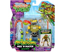 Playmates actiefiguur TMNT Metalhead - mix & match mutant speelgoed.