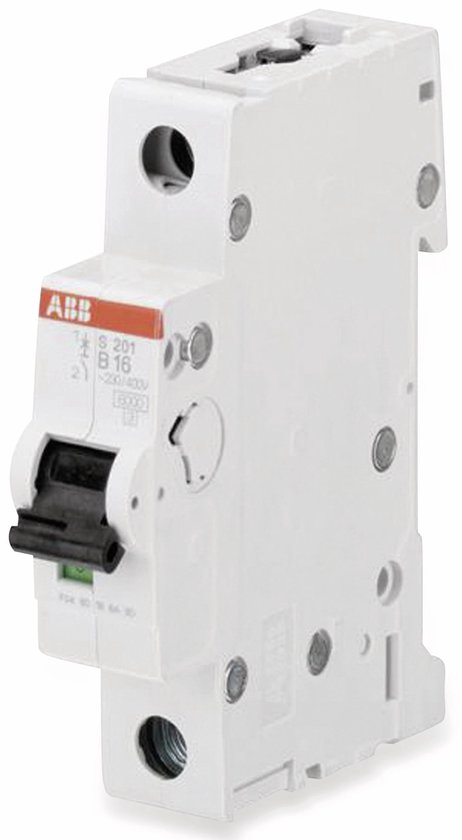 Foto: Abb installatieautomaat 1 polig 25a s201 b25 type b
