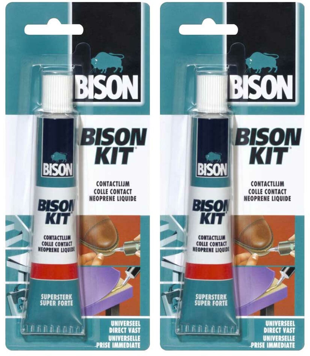 Bison - Kit Tube - 2 x 50 ml - Voordeelverpakking