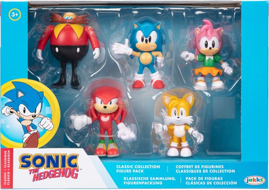 SONIC - Sonic 6cm Actifiguren Set