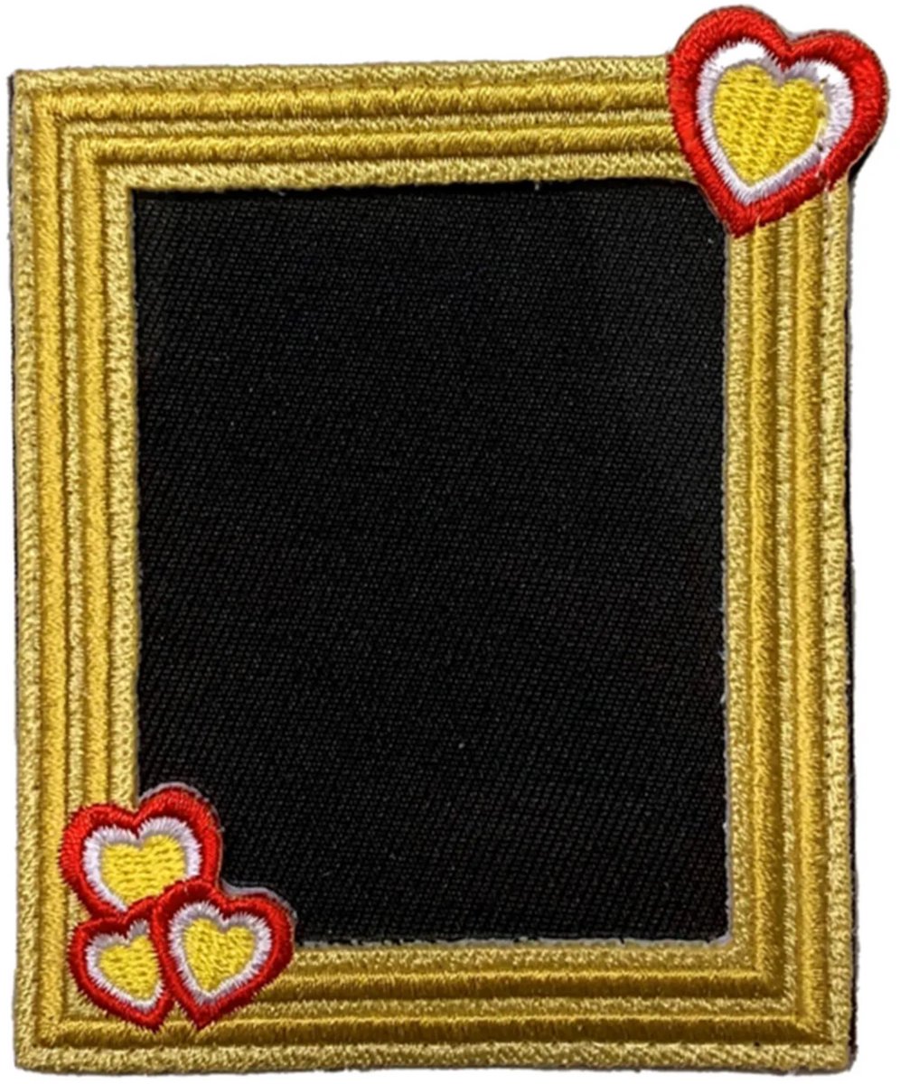 Oeteldonk embleem – Fotolijstje goud