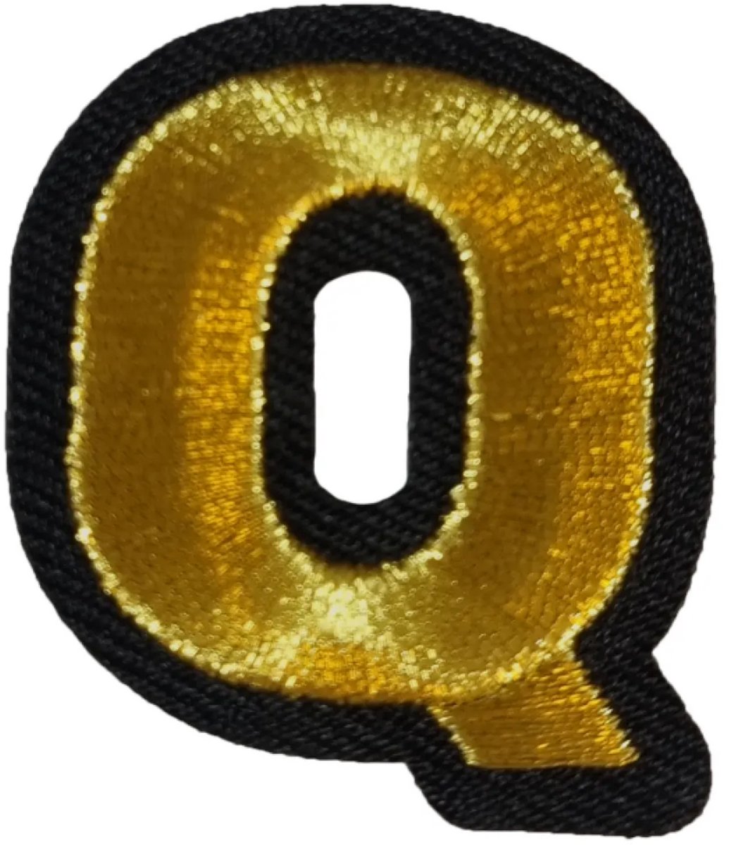 Oeteldonk embleem – Gouden letter Q