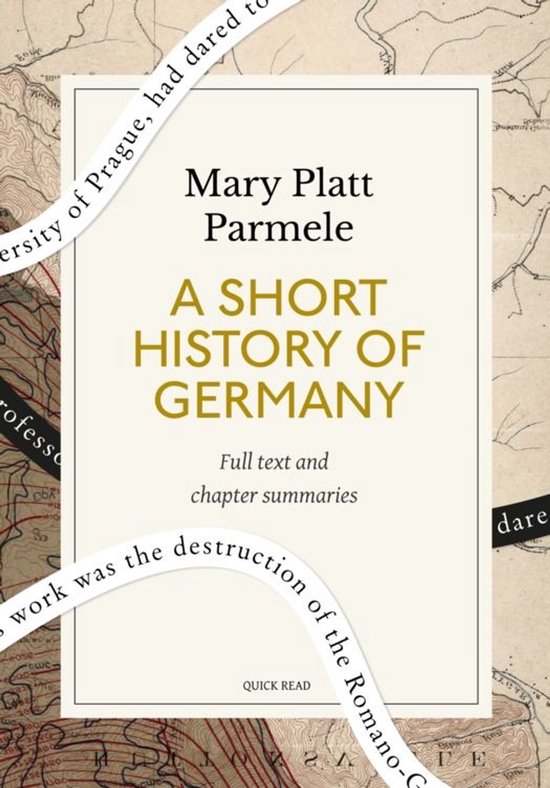 A Short History of Germany: A Quick Read edition - cover