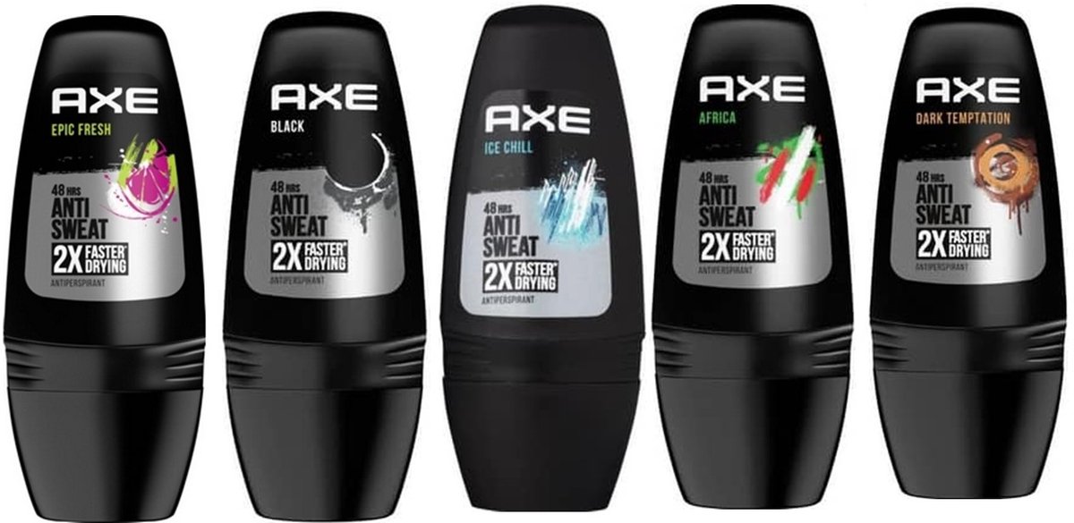 AXE Deo Roller Try Out - Epic / Black / Ice Chill / Africa / Dark Temptation