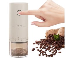 Koffiemolens - Elektrische Koffiemolen voor Thuis - 38 Fijnheidsstanden - USB Oplaadbaar - Ook voor Kruiden