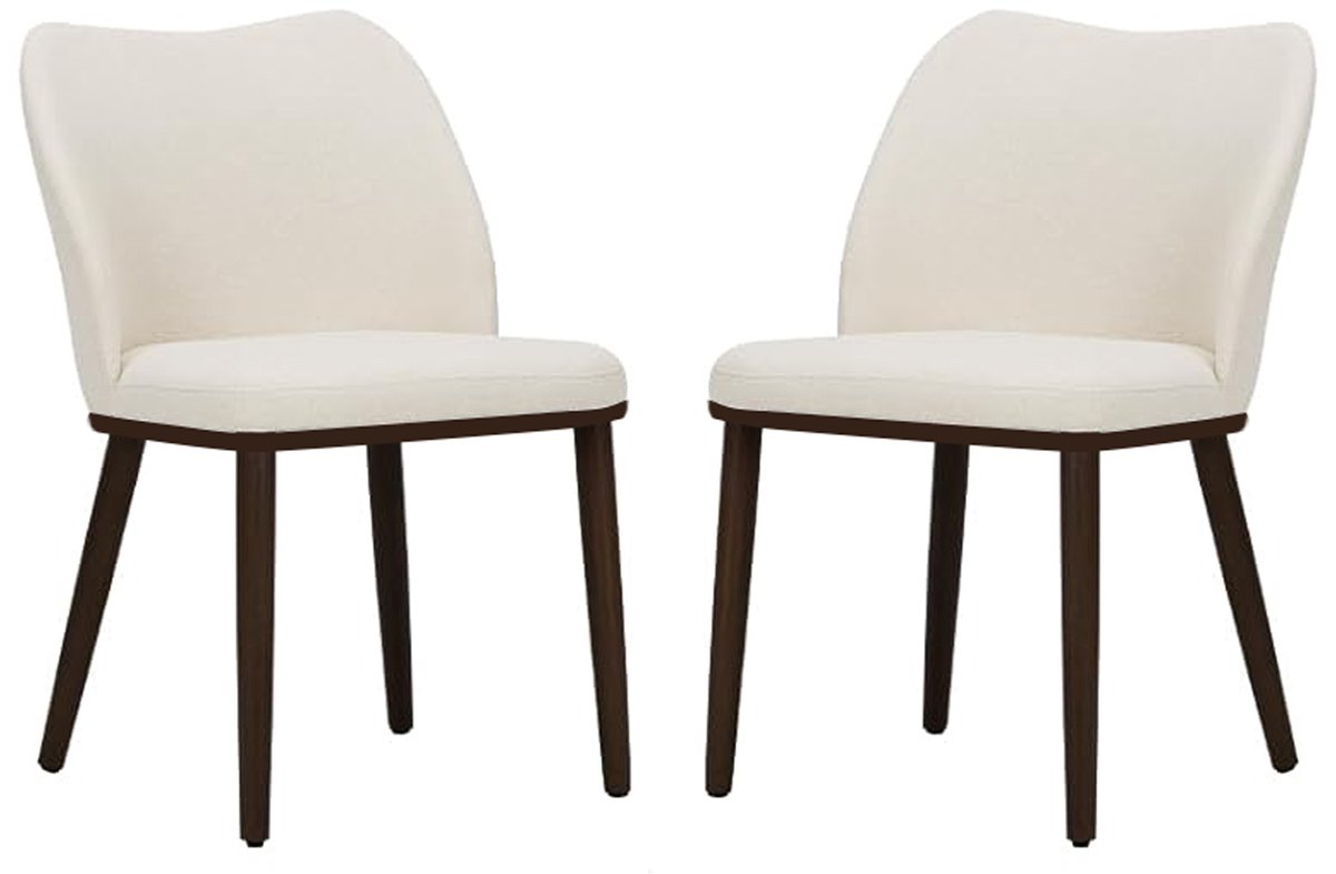 SAUT -Eetkamerstoel -Set Van 2-Moderne stijl-beige