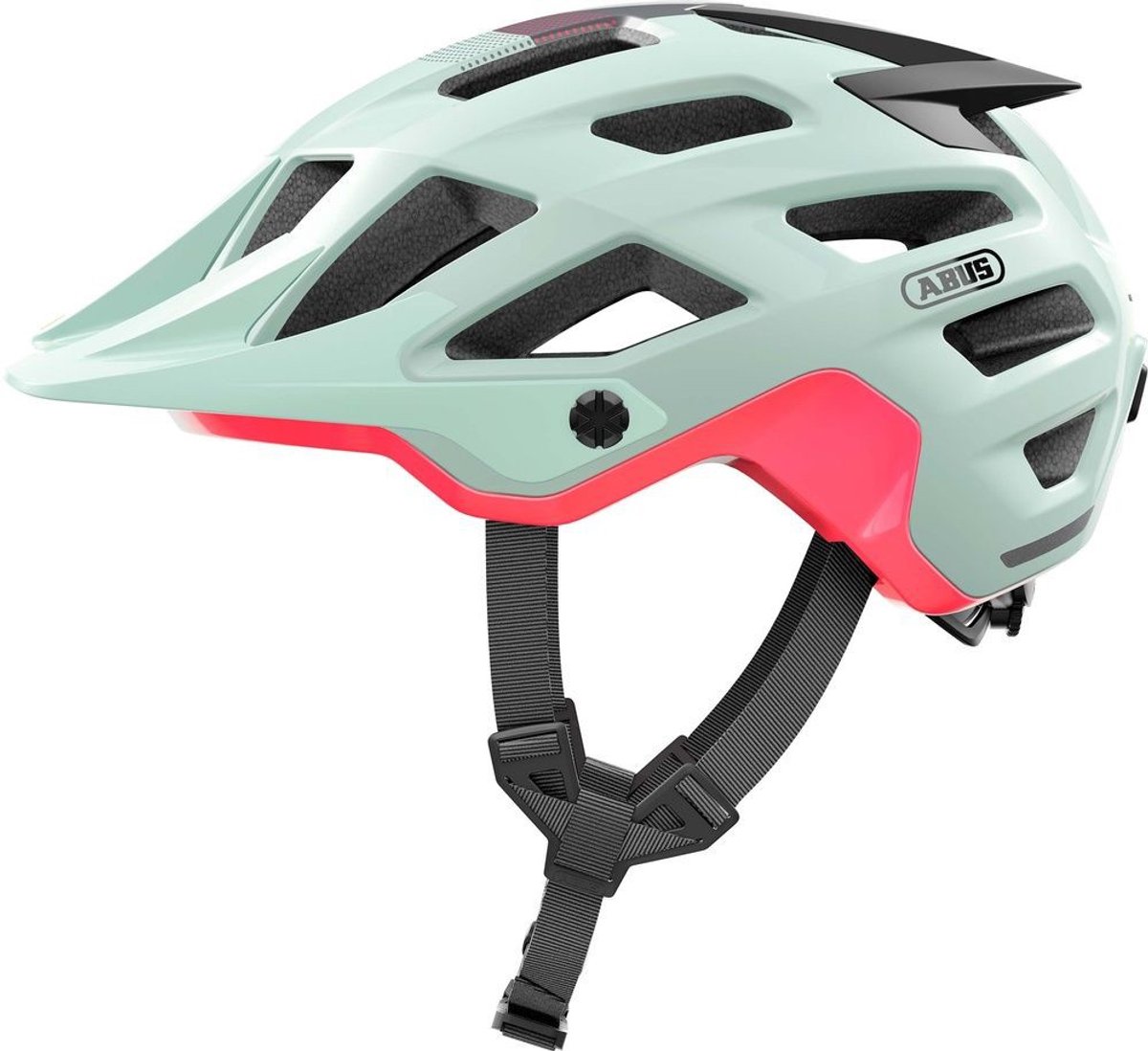 Fietshelm ABUS MOVENTOR 2.0 MIPS iced mint S - 51-55 cm - turquoise - Geschikt voor gebruik op mountainbikes - 335 g