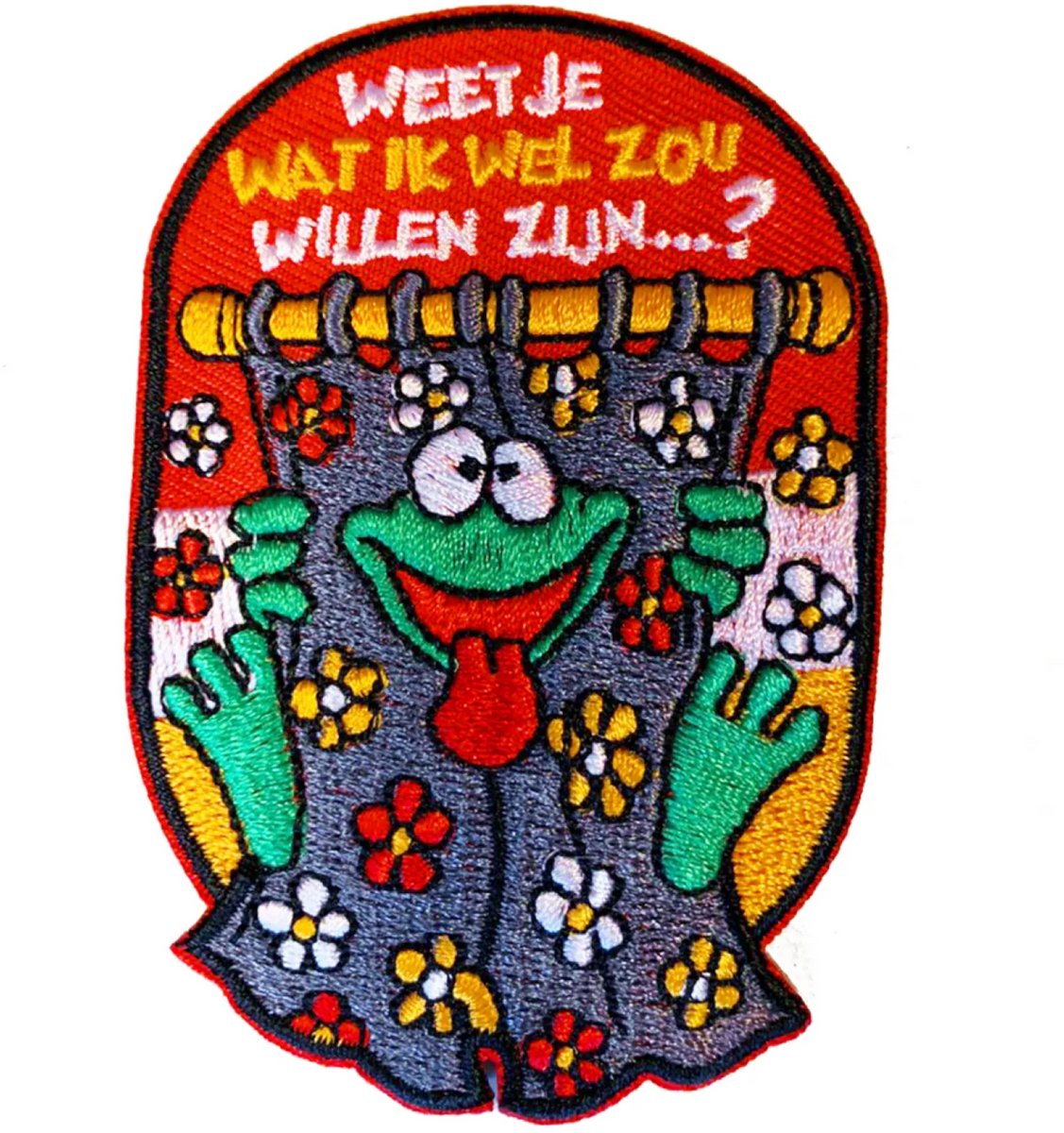 Oeteldonk embleem - Bloemetjesgordijn