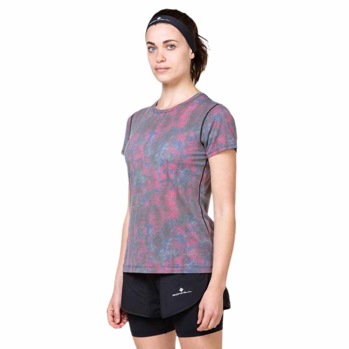 Ronhill Tech Golden Hour T-shirt Met Korte Mouwen Grijs 42 Vrouw