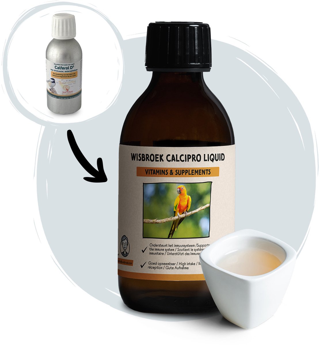 Wisbroek CalciPro Liquid (200 ml)