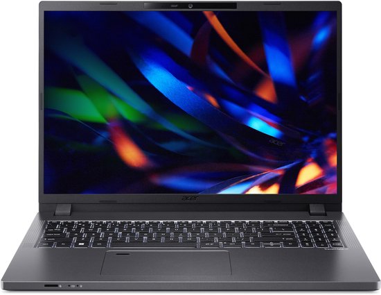 Acer TravelMate P2 TMP216-51-G2-TCO-555N Intel Core 5 120U Laptop 40,6 cm (16") WUXGA 16 GB DDR5-SDRAM 512 GB SSD Wi-Fi 6 (802.11ax) Windows 11 Pro Grijs - Acer - Hoofdafbeelding