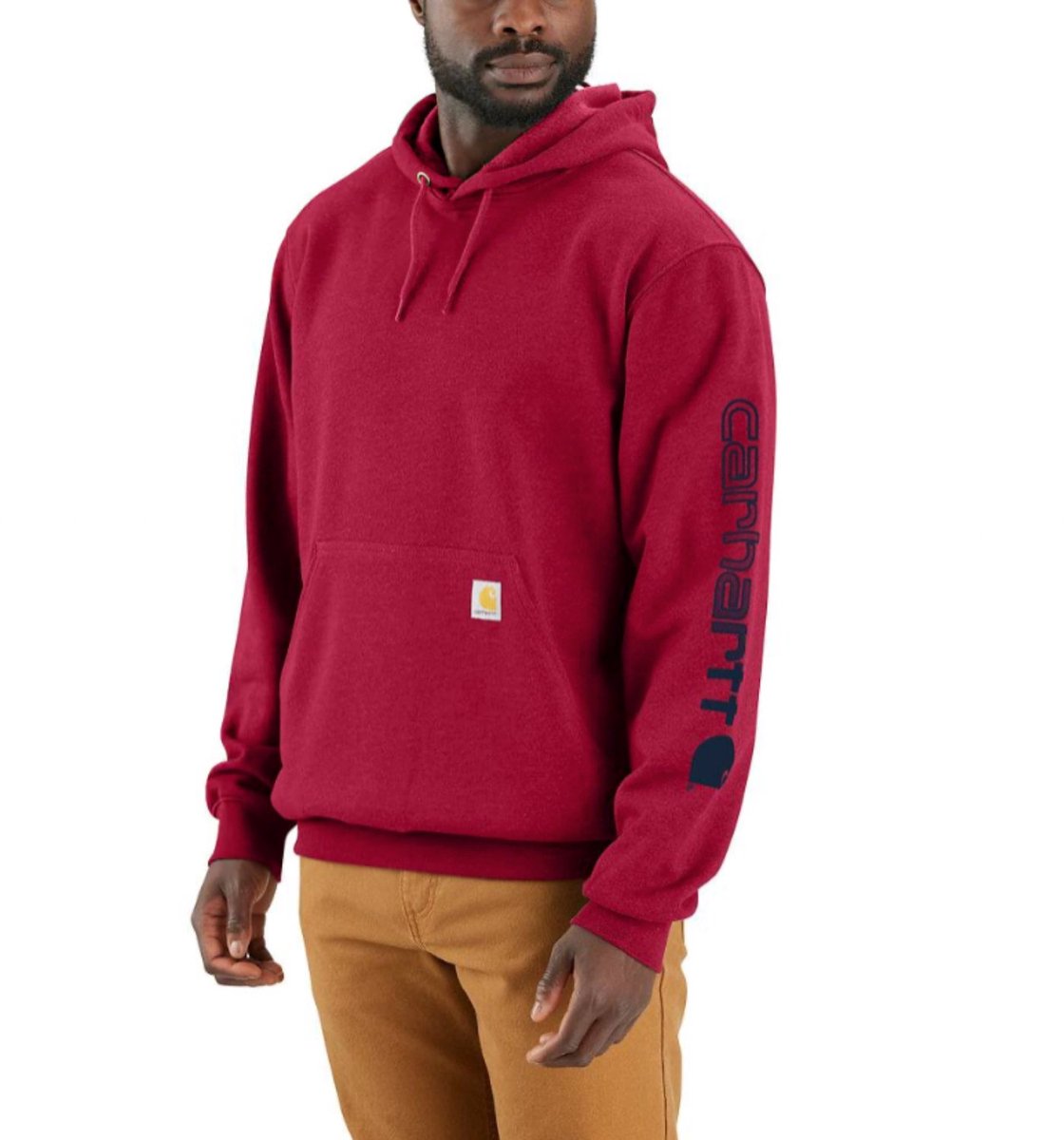 Carhartt Loose Fit Midweight Casual Sweater Heren L Rood