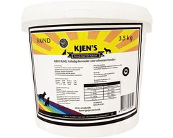 Kjen's geperst hondenvoer Rund 3,5 kg - Hond