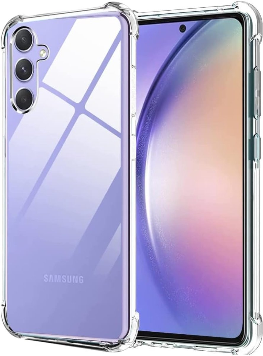 Anti Shock Silicone Hoesje Geschikt voor Samsung Galaxy A16 - transparant - ZT Accessoires