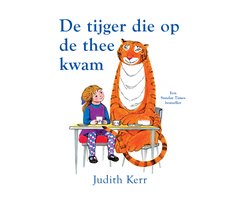 Omslag van De tijger die op de thee kwam