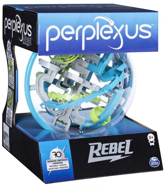 Perplexus - Rebel - Breinbreker - 3D-doolhofspel - Met 70 obstakels