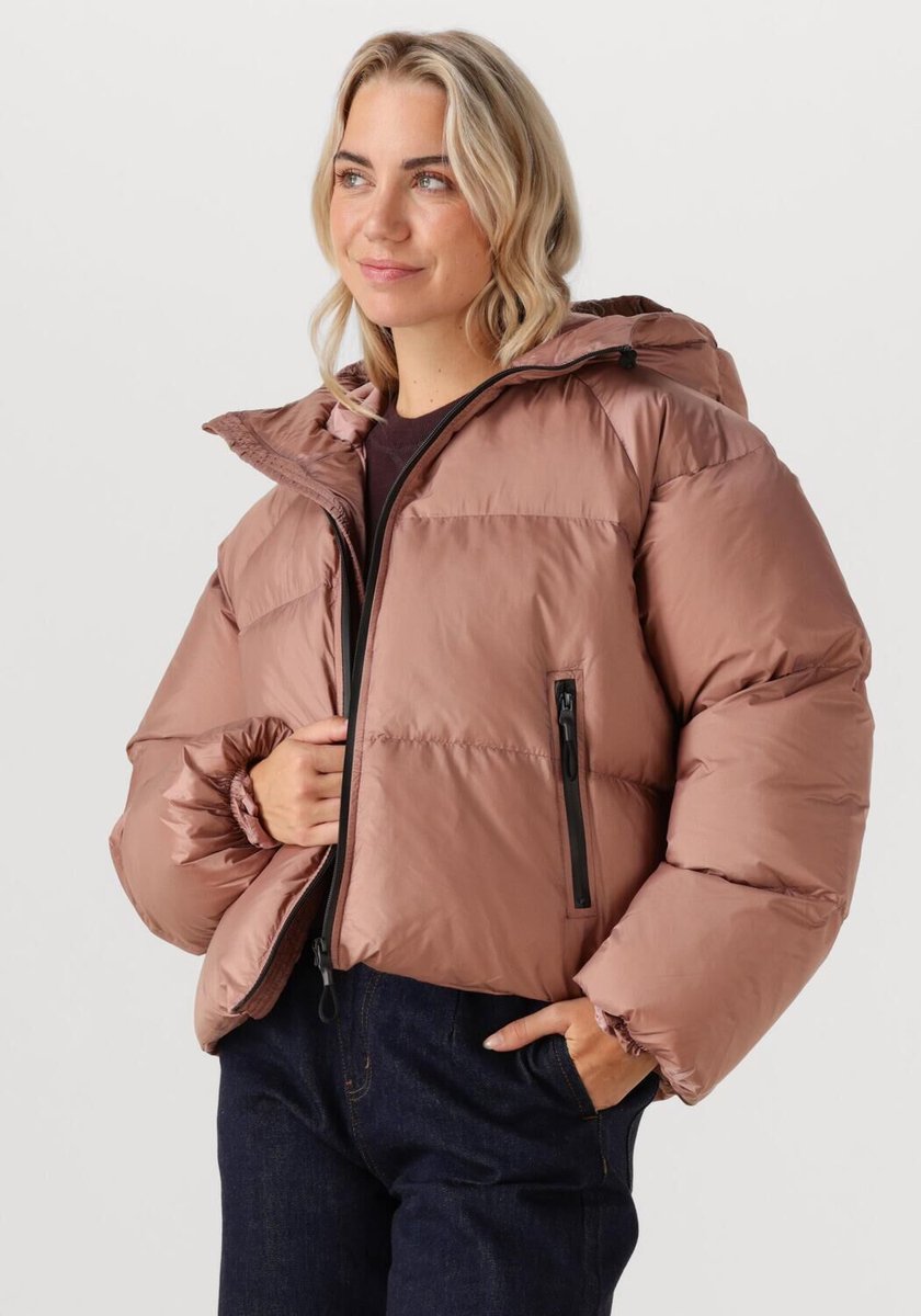 WITHBLACK Wblemma Short Down Puffer Jacket Jassen Dames - Winterjas - Roze - Maat L