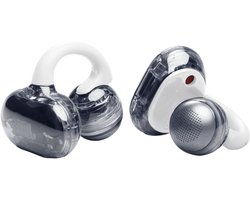 JBL Soundgear Clips - Open ear Oortjes - Oortjes Draadloos - Sport Oordopjes - Bluetooth - Sporten - Hardlopen - 32 uur - Spatwaterdicht - IP54 - Oorclips - Wit