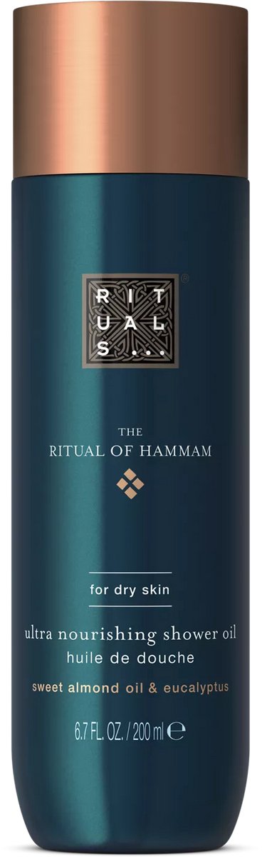 Rituals - Hammam - Shower Oil 200 ml - Doucheolie 200 ml
