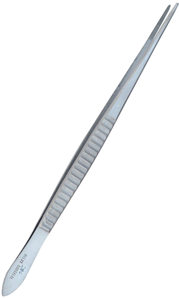 Belux Surgical Instruments – Waugh Chirurgische Pincet 20 cm – RVS – Steriel Verpakt (Niet Gesteriliseerd) – Professioneel Gebruik