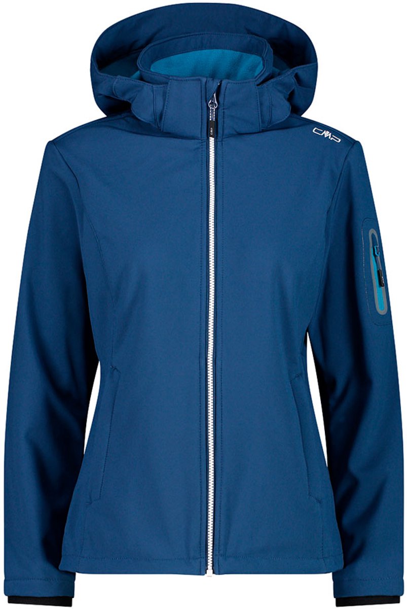Cmp 39a5006 Softshelljack Blauw M Vrouw