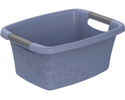 Rotho Flowers Wasmand 12L Horizon Blauw