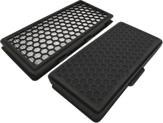 2x Actieve Hepa Vervang Filter Set Geschikt Voor Miele Classic Compact C1 Complete C2/C3 - Stofzuigerfilter