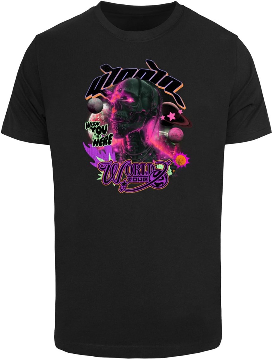 Mister Tee Wish You Were Here Heren T-shirt M Zwart